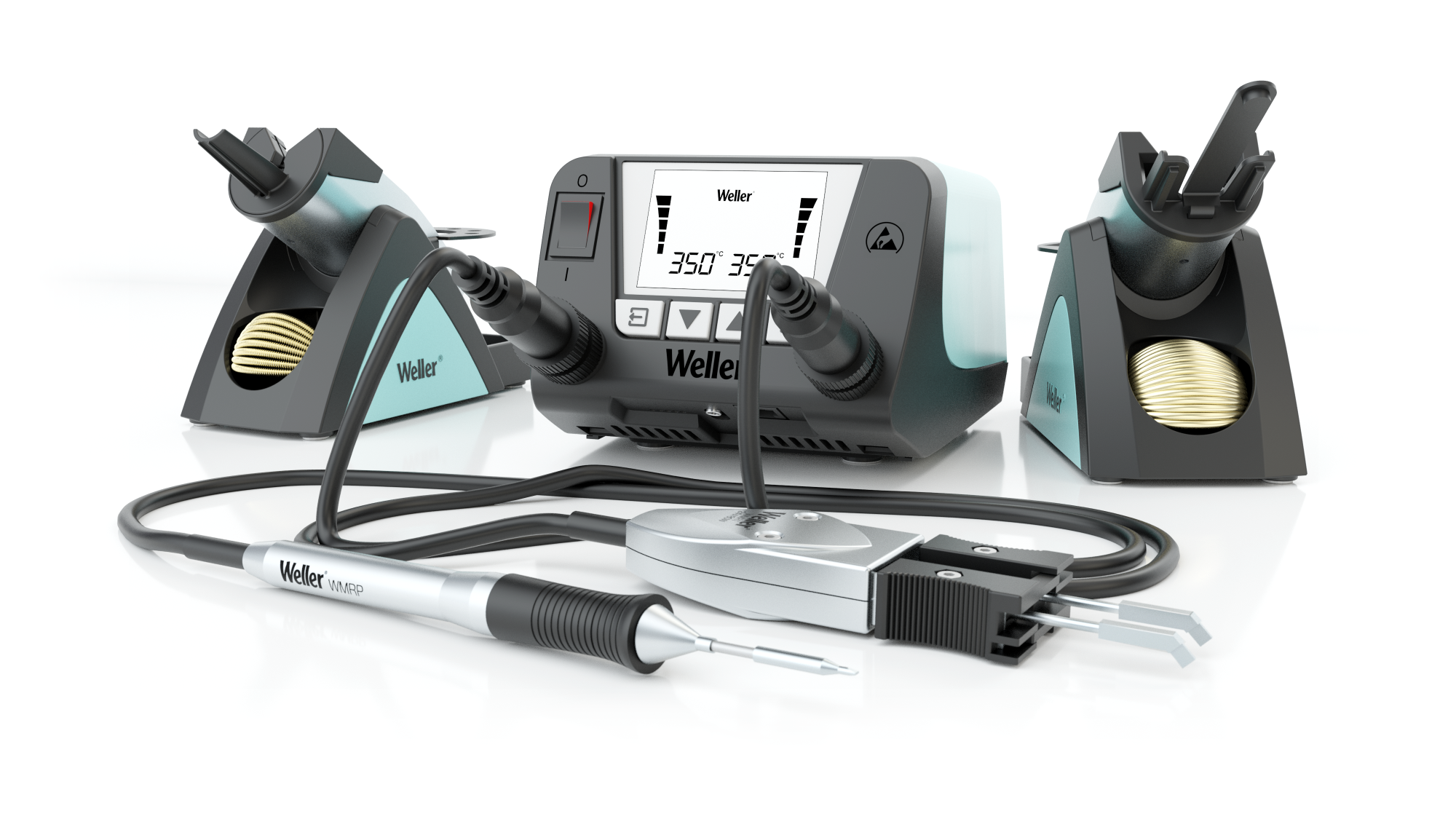 Паяльная станция Weller WT 2020M, 150Вт, два канала (WT 2M, WMRP, WTMT)