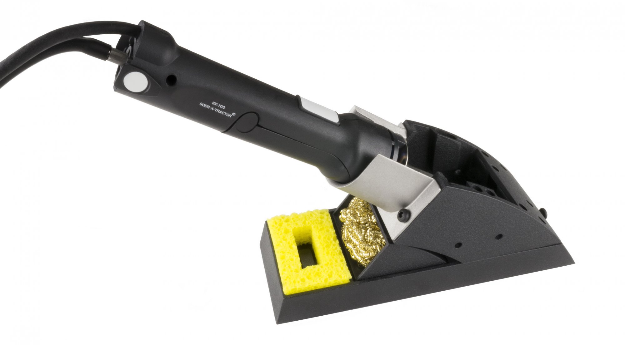 Вакуумный паяльник SX100 с подставкой и наконечником 1121-0931 (черный разъем)