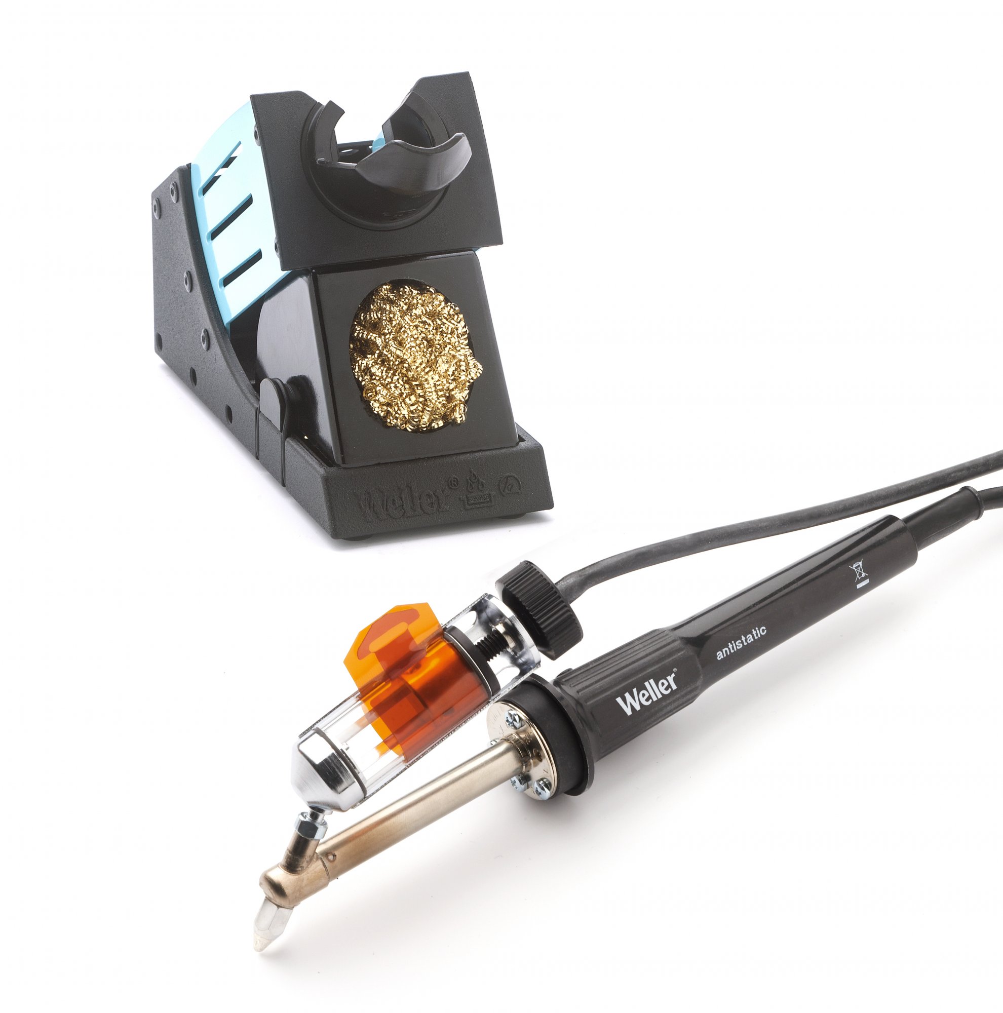 Вакуумный паяльник Weller DSX 80 Set, 80Вт, с подставкой (DSX 80, WDH 30, DX 112, DX 113)