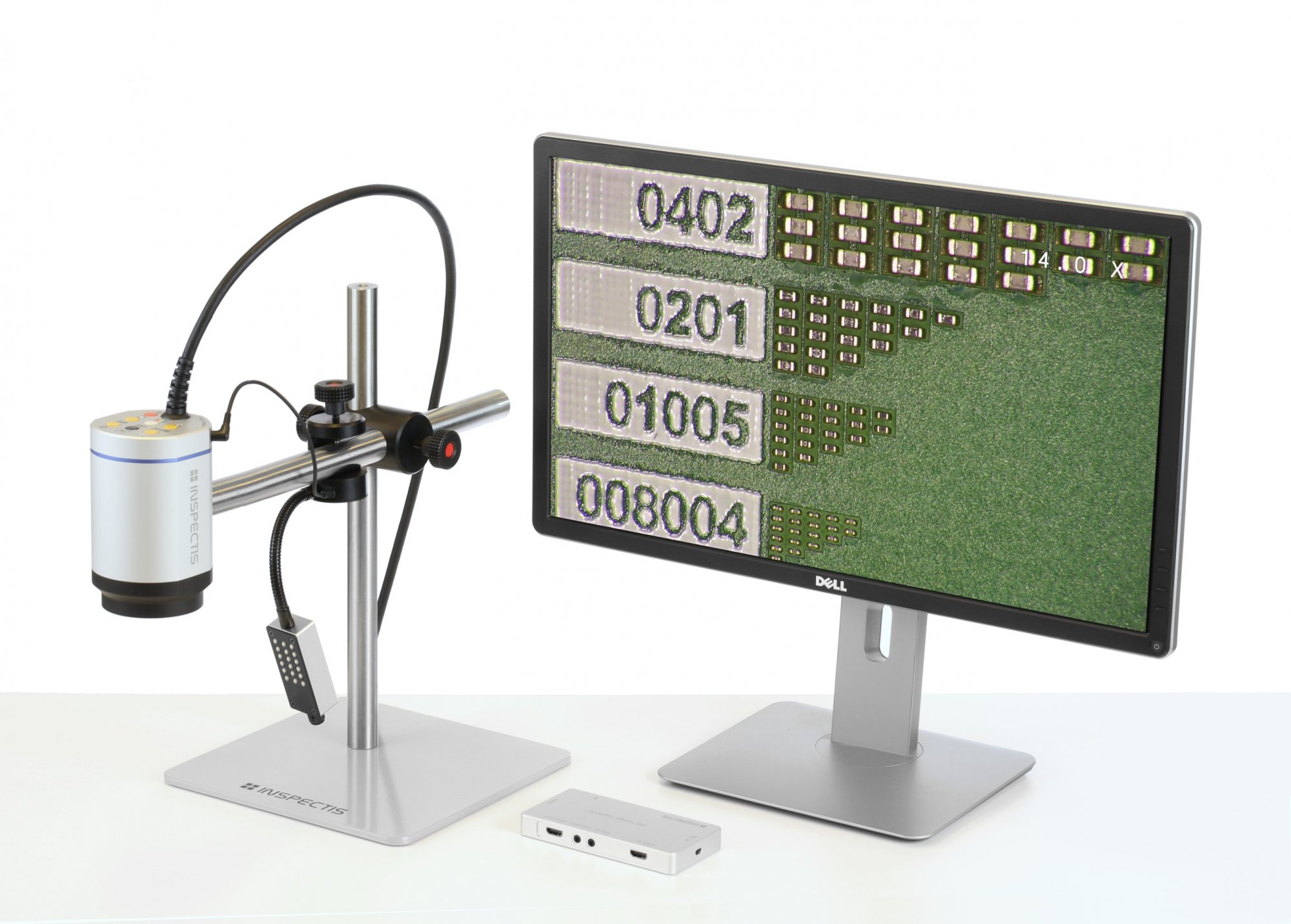 Комплект с видеомикроскопом F30s (штатив, подсветка, устройство захвата на USB, монитор)