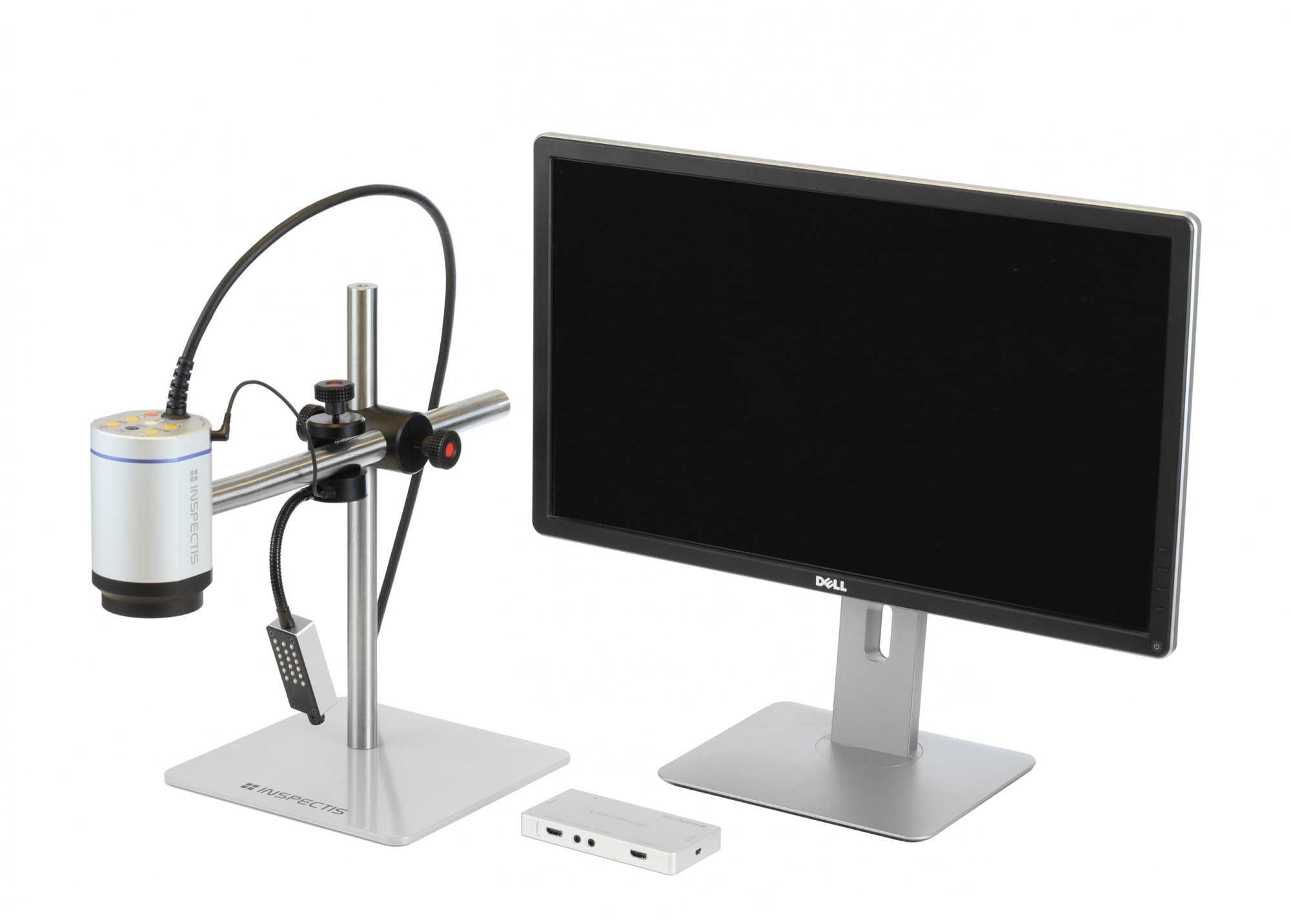 Комплект с видеомикроскопом F35s (штатив, подсветка, устройство захвата на USB, монитор)